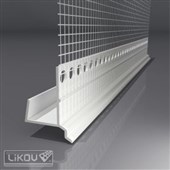 LIKOV LE-N lišta ukončovací s okapnicí délka 2,5m - 6mm